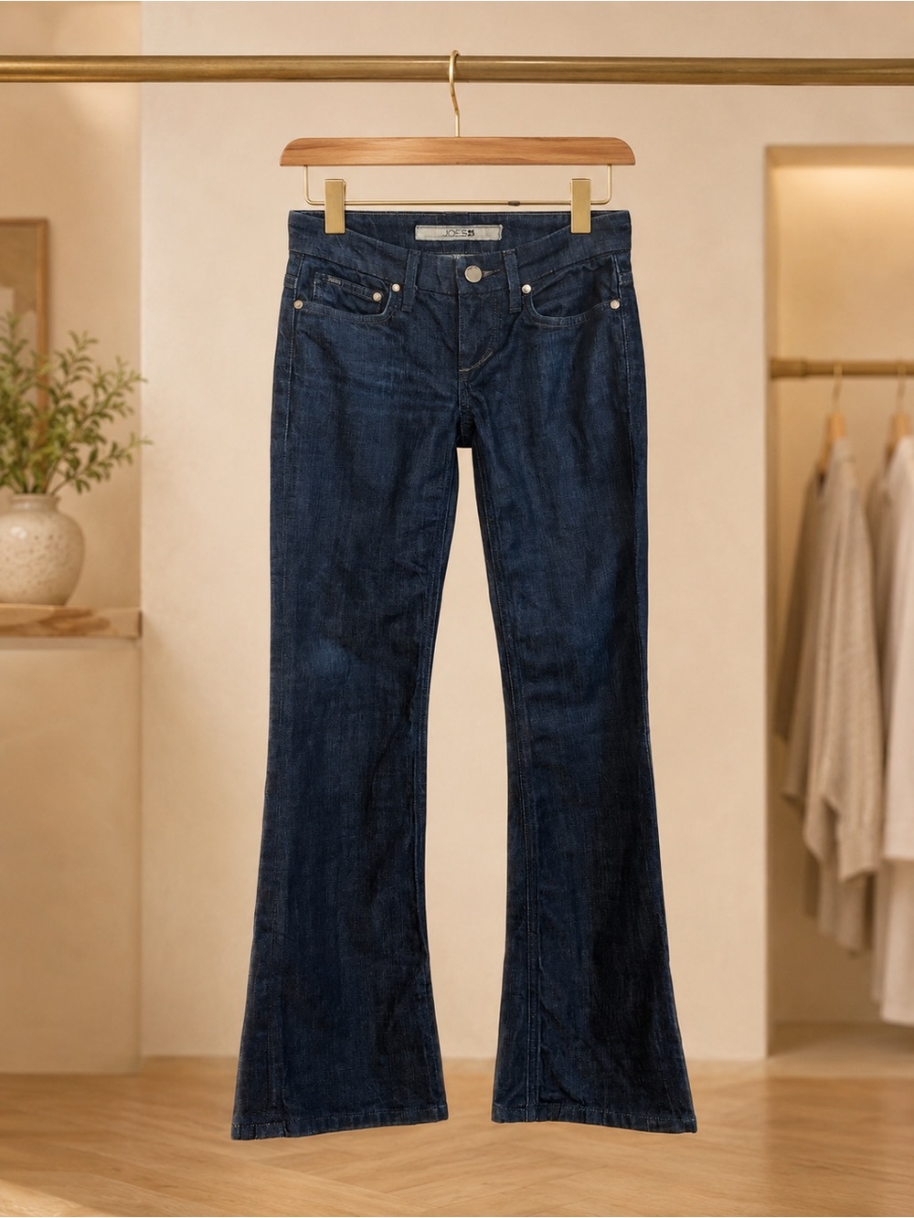 Joe’s Jeans Muse Fit Bootcut Kitt Wash Dark Denim Jeans Size Medium 24